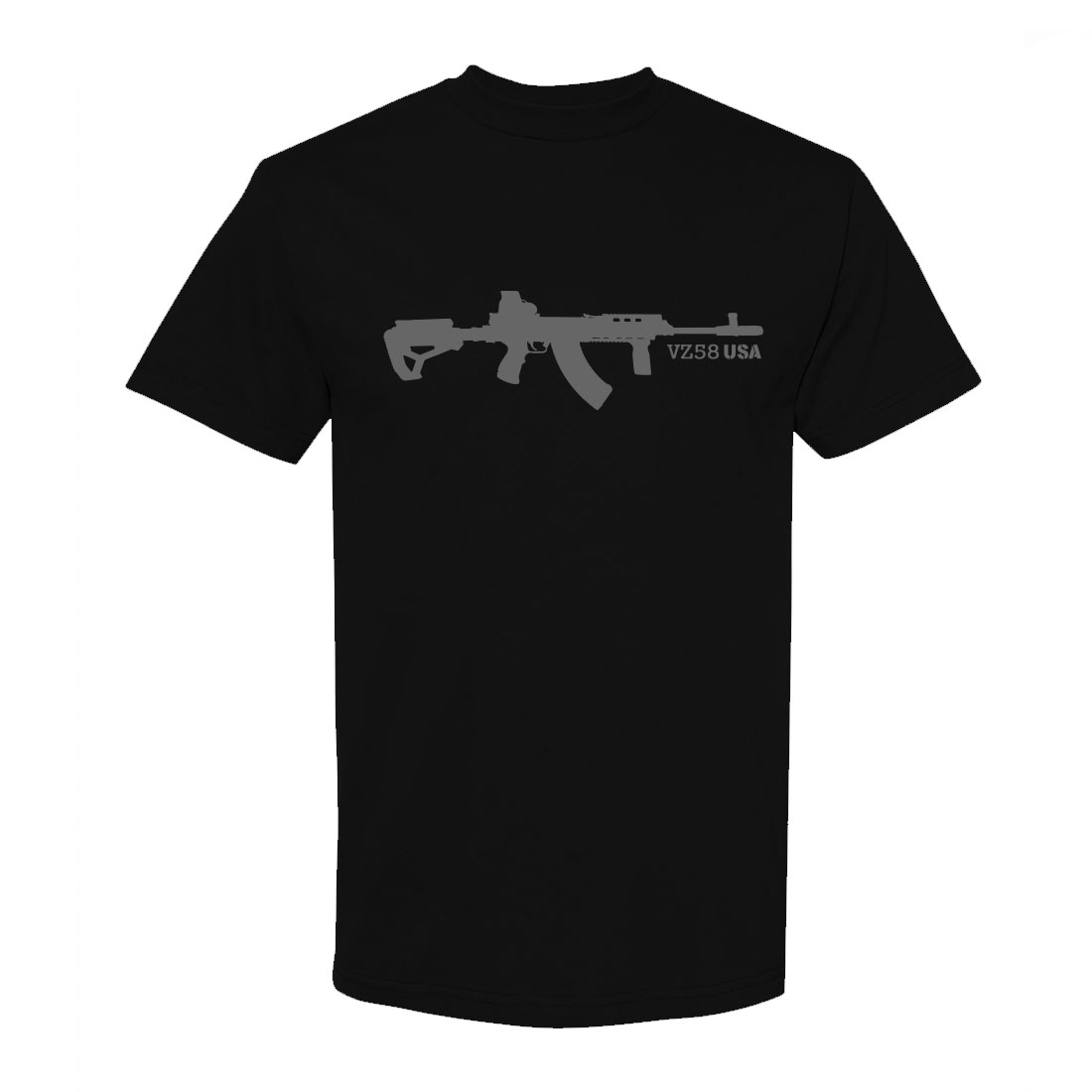 Tactical VZ58 USA T-Shirt Black | VZ58 USA