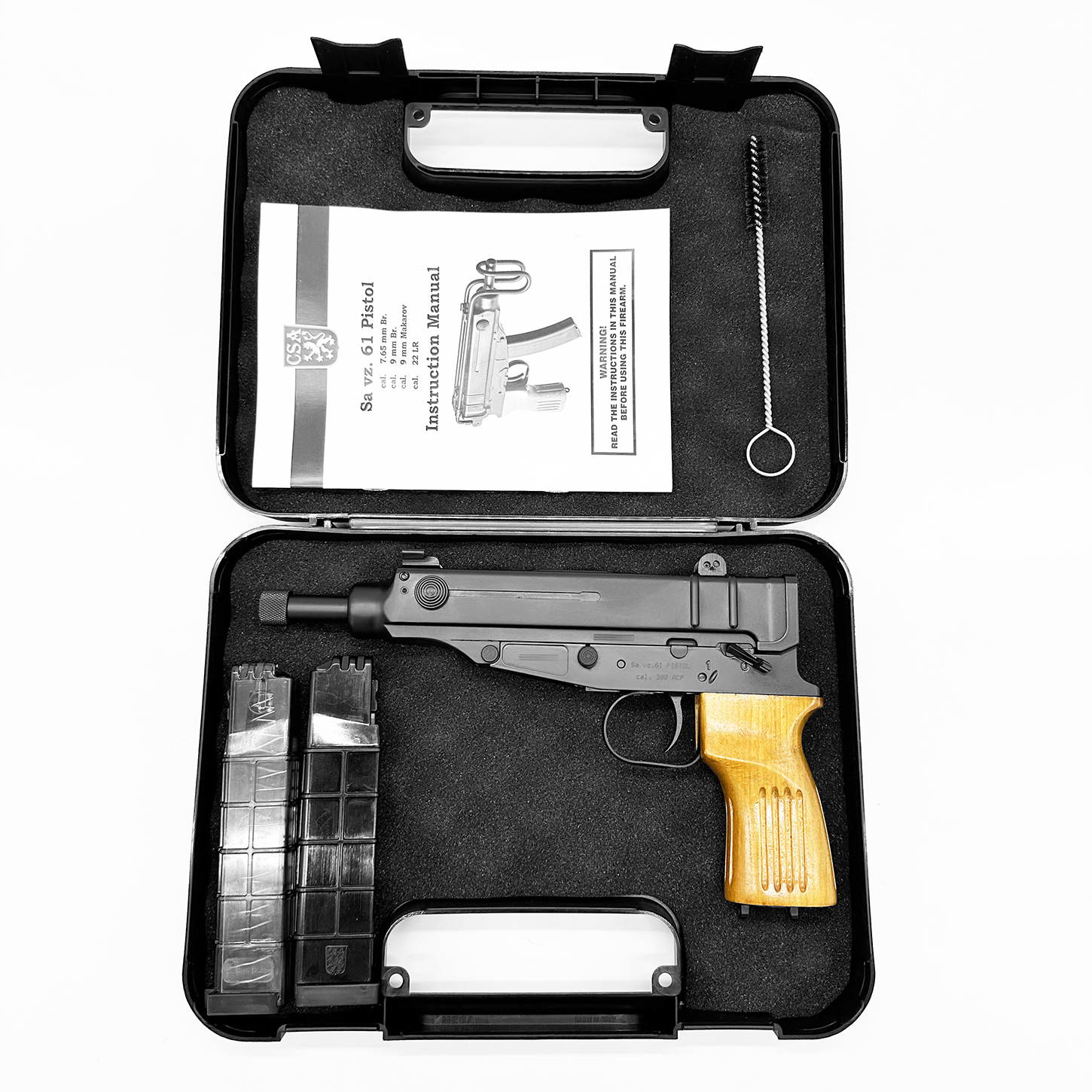 VZ 61 Skorpion Pistol Wood Grip Limited Series .380 ACP