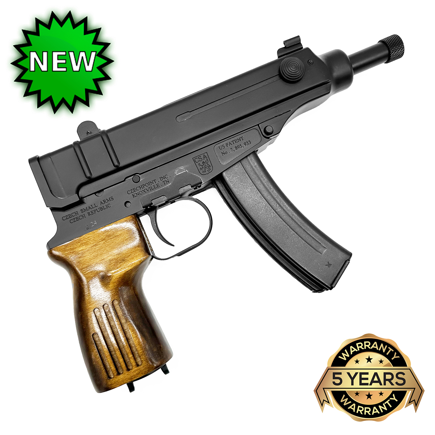 VZ 61 Skorpion Pistol Limited Series Black .32 ACP