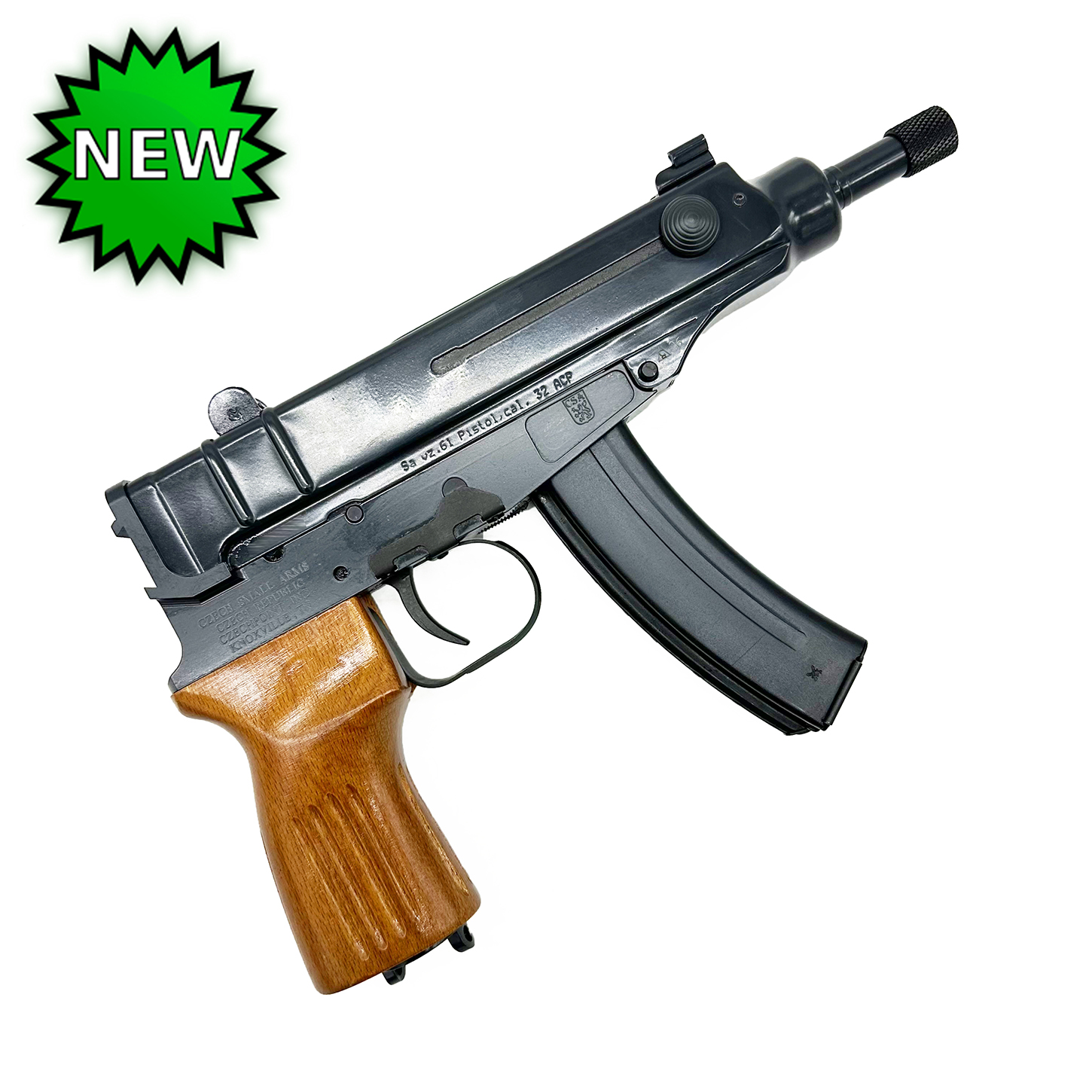 VZ 61 Skorpion Pistol Gray-Blue Limited Series .32 ACP