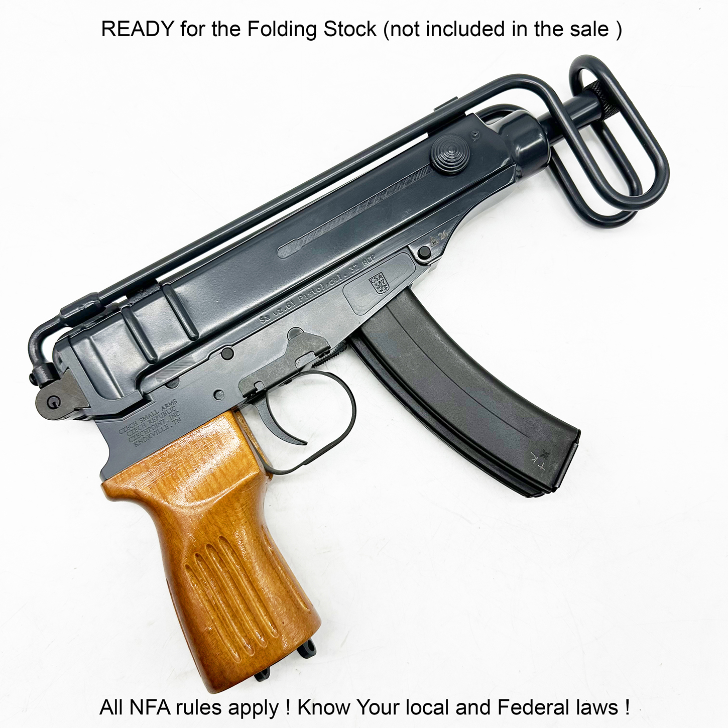 VZ 61 Skorpion Pistol Gray-Blue Limited Series .32 ACP - Image 14