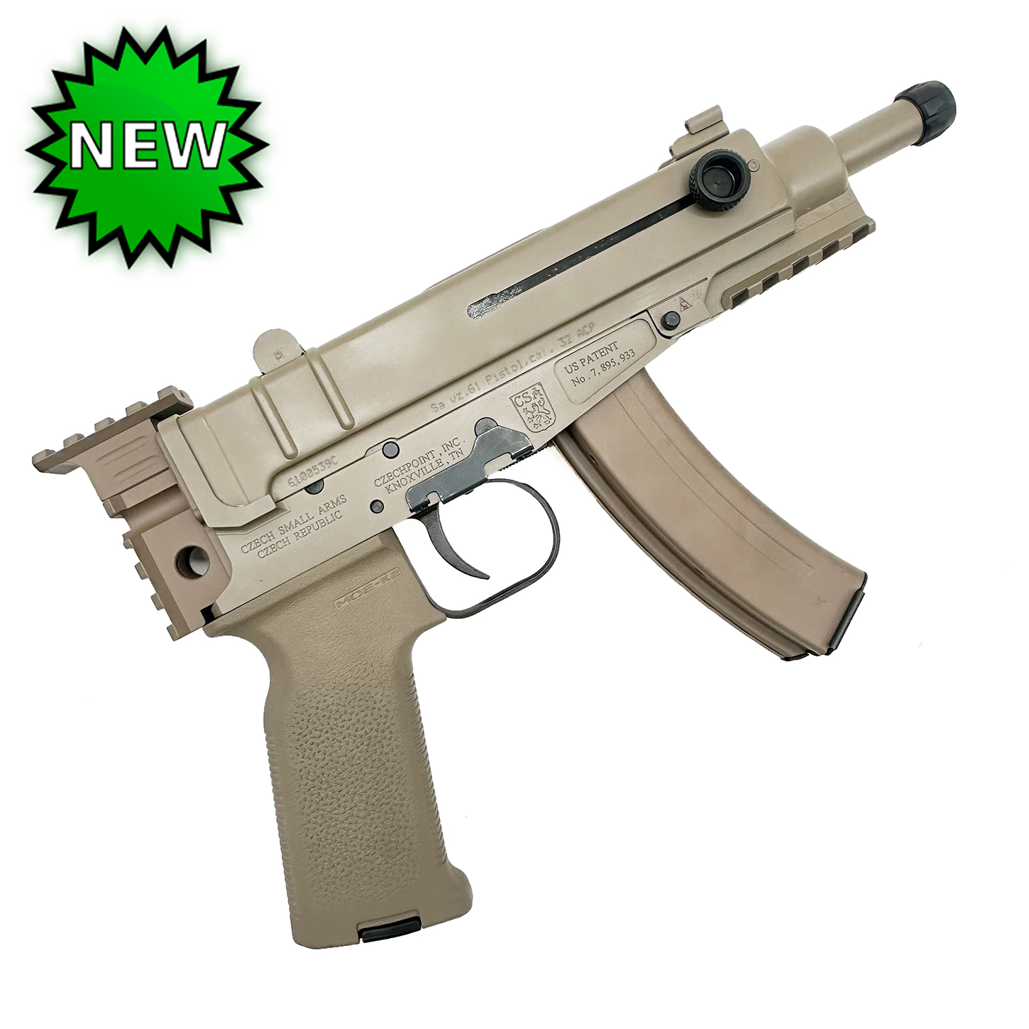 VZ 61 Skorpion Pistol Limited 1913 Series FDE .32 ACP